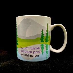 Starbucks 2007 Mount Rainier National Park Washington (State) 18 ounce Mug